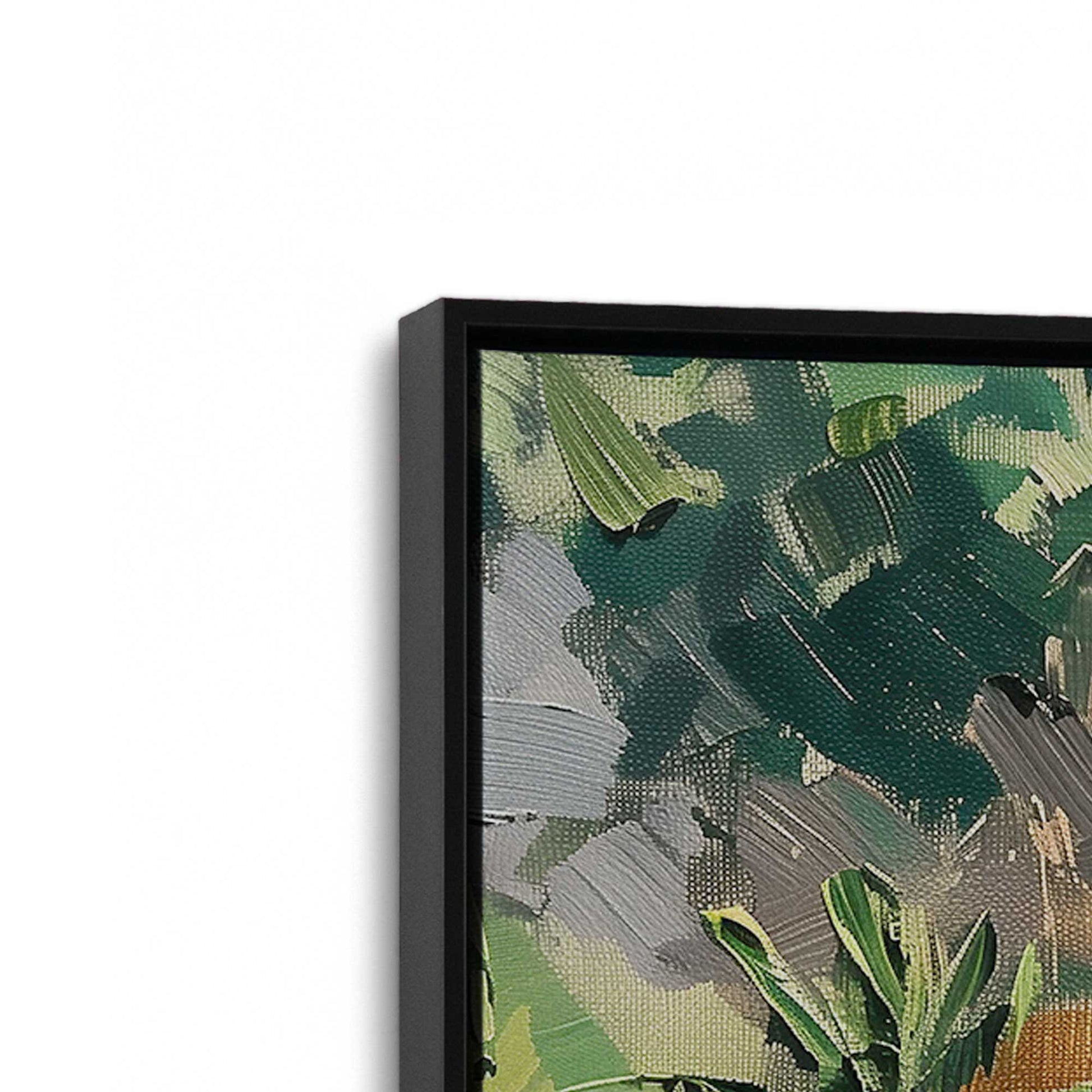[Color:Satin Black], Picture of the corner of the art