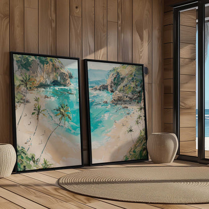 [Color:American Maple], Picture of art in a American Maple frame