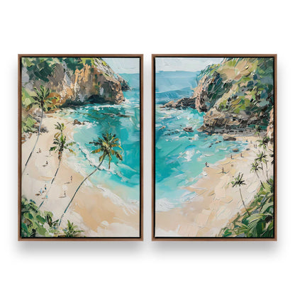 [Color:Walnut], Picture of art in a Walnut frame