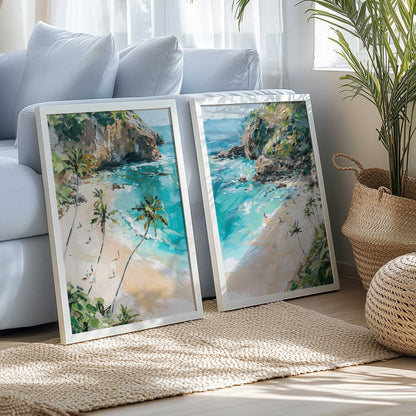 [Color:Opaque White], Picture of art in a Opaque White frame