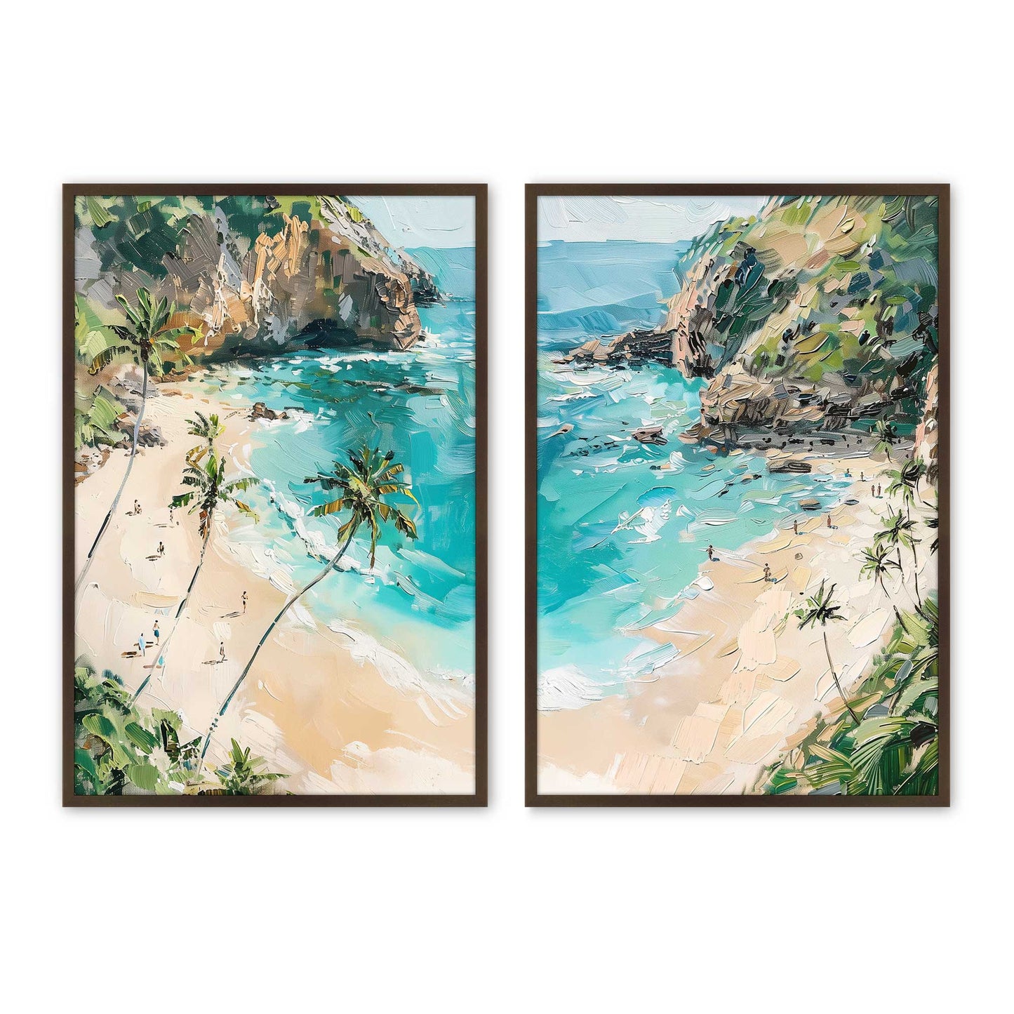 [Color:Belvinder Brown], Picture of art in a Belvinder Brown frame