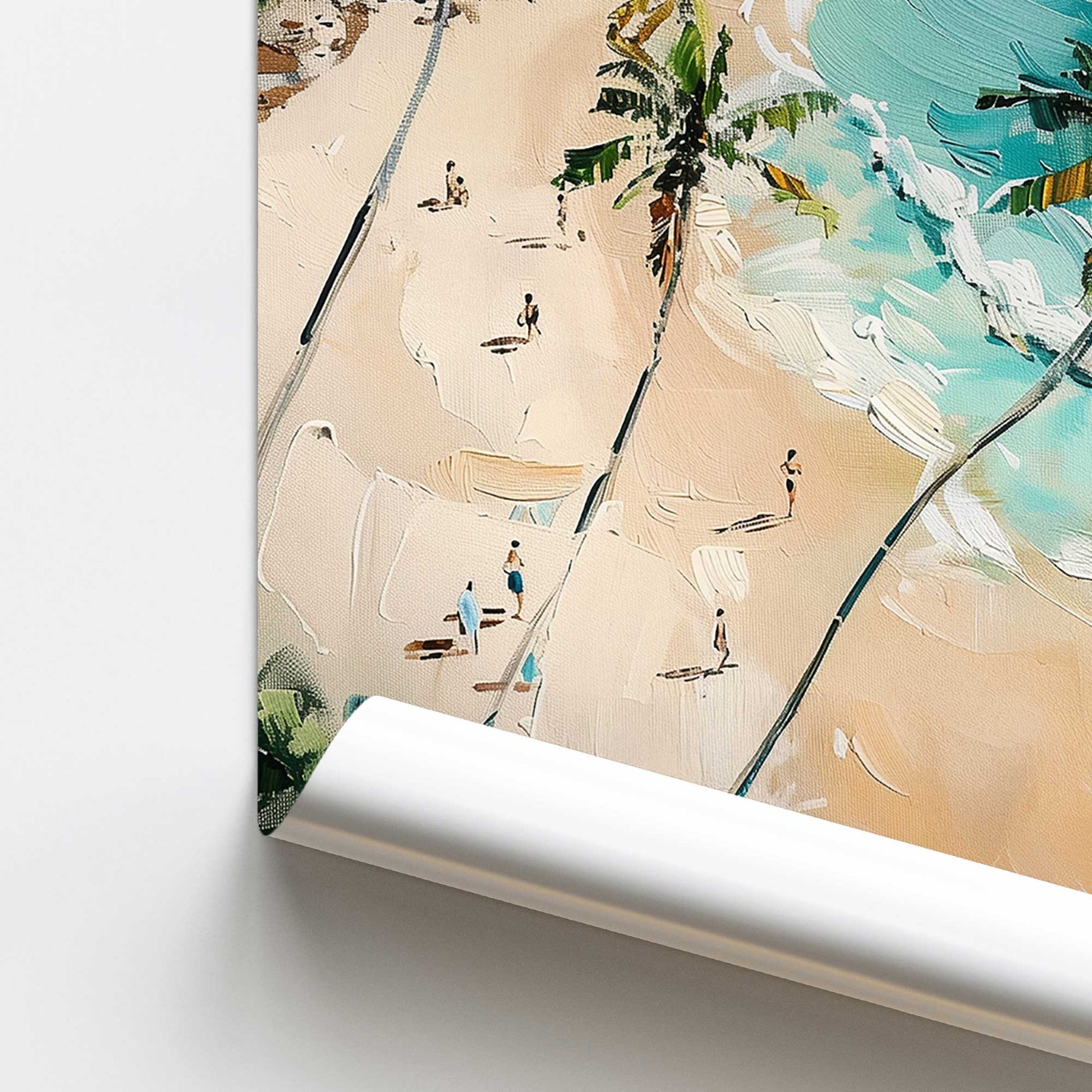 [color:Rolled Print], Picture of close up of art