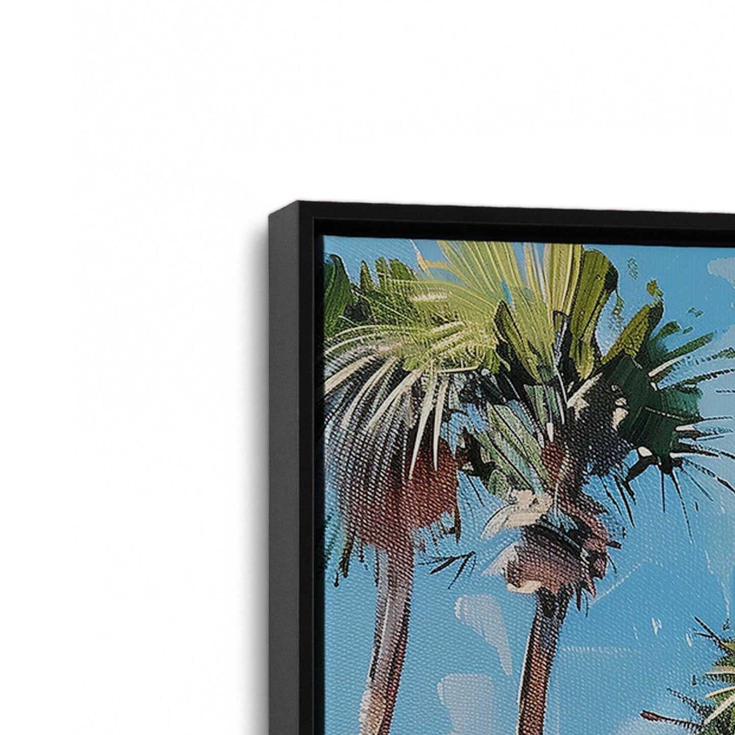[Color:Satin Black], Picture of the corner of the art