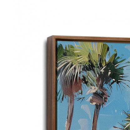 [Color:Walnut], Picture of the corner of the art