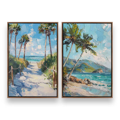 [Color:Walnut], Picture of art in a Walnut frame