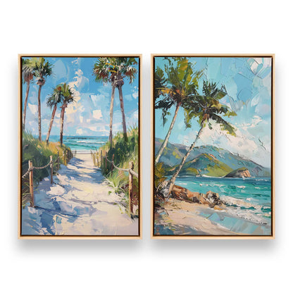 [Color:American Maple], Picture of art in a American Maple frame