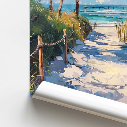 [color:Rolled Print], Picture of close up of art