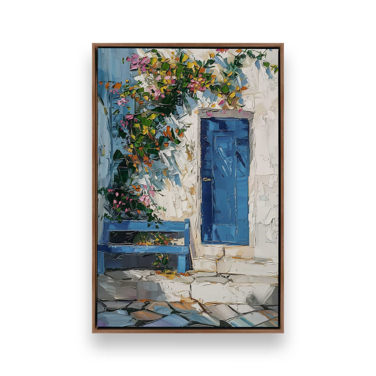 [Color:Walnut], Picture of art in a Walnut frame