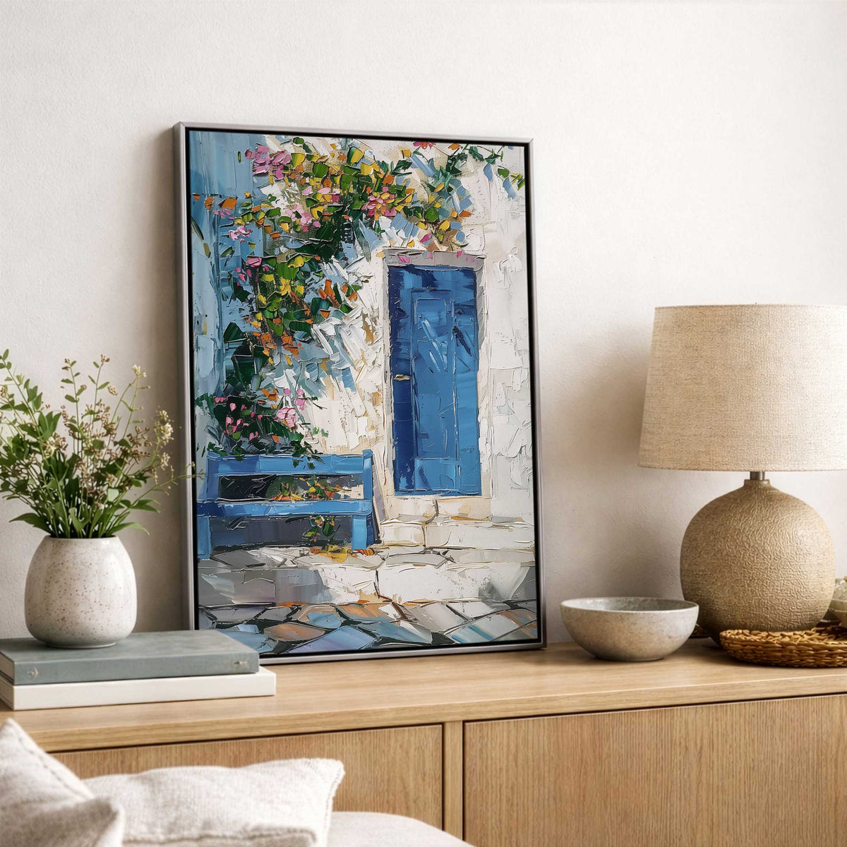 Picture of art in a room