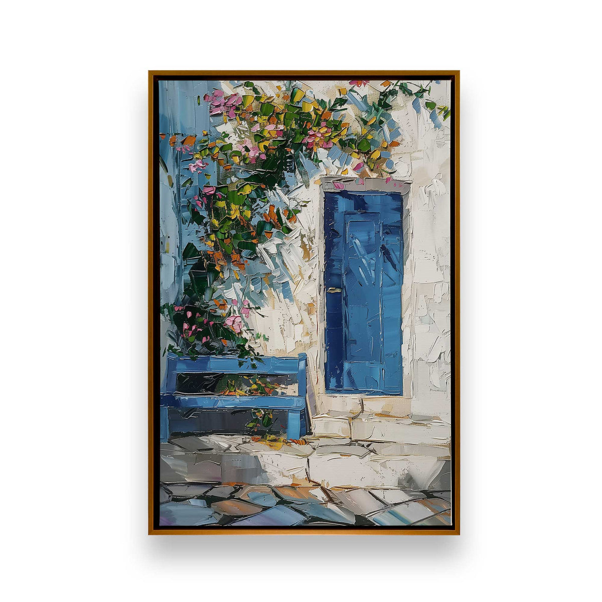 [Color:Polished Gold], Picture of art in a Polished Gold frame