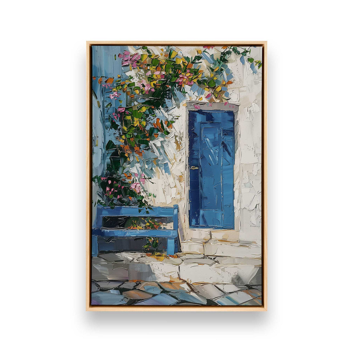 [Color:American Maple], Picture of art in a American Maple frame
