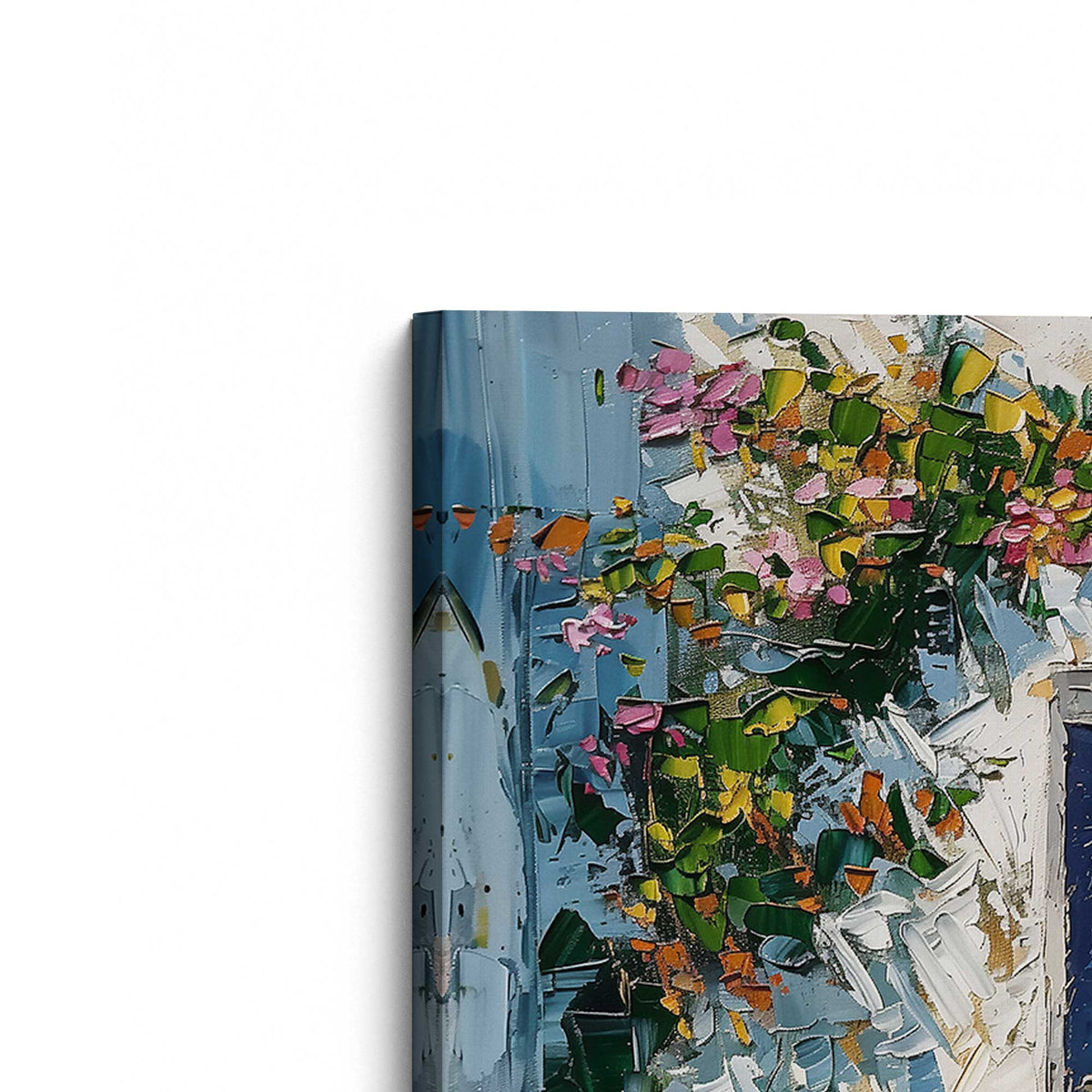 [Color:Stretched Canvas], Picture of the corner of the art