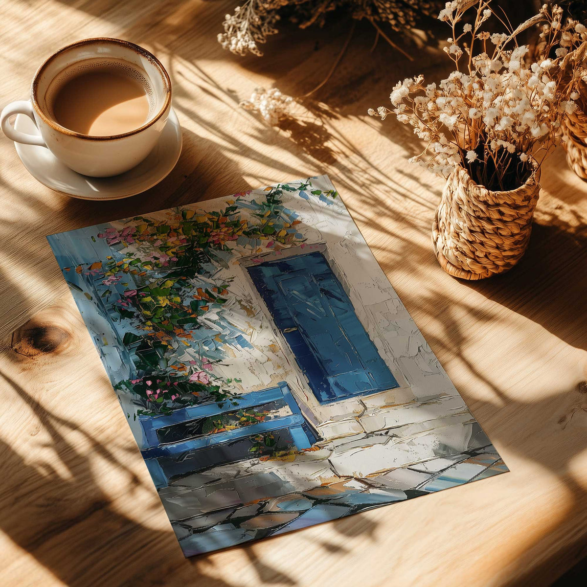 [Color:Rolled Print], Picture of close up of art
