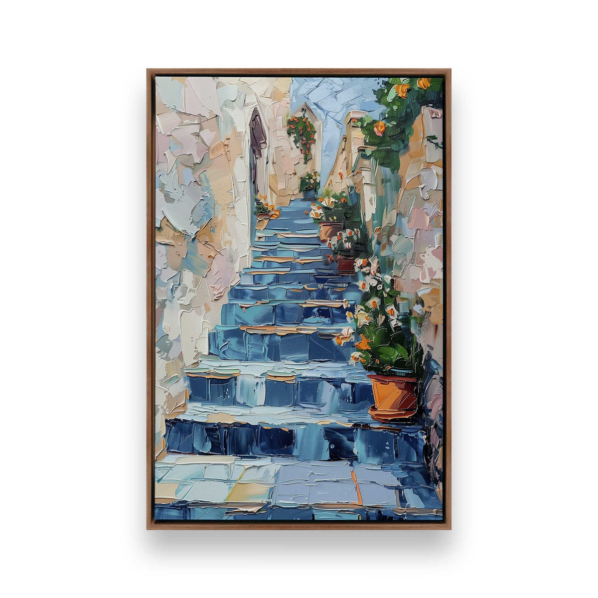 [Color:Walnut], Picture of art in a Walnut frame