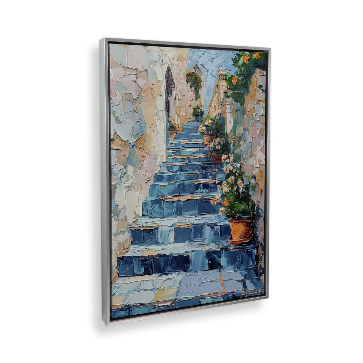 [Color:Polished Chrome], Picture of the corner of the art