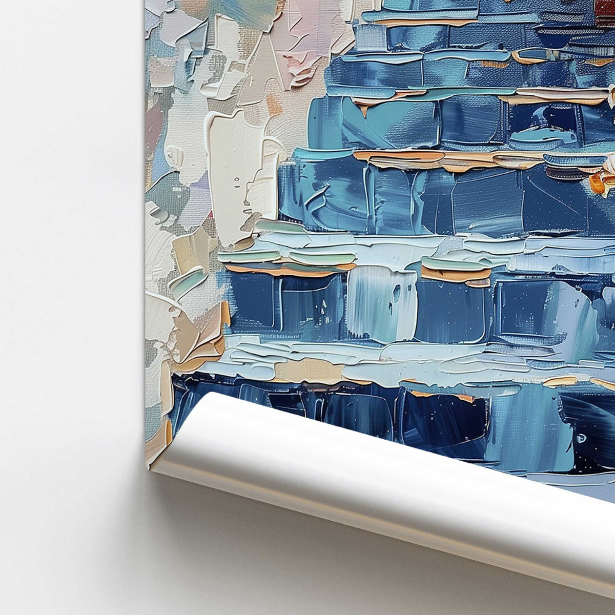 Azure Stair Garden Print