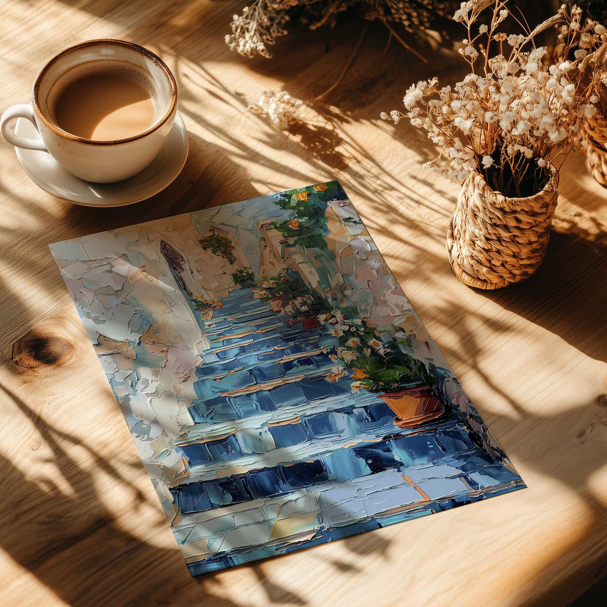 [Color:Rolled Print], Picture of close up of art