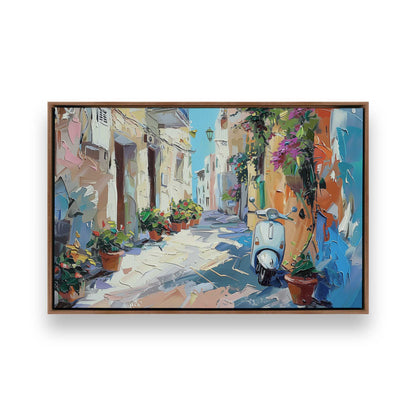 [Color:Walnut], Picture of art in a Walnut frame