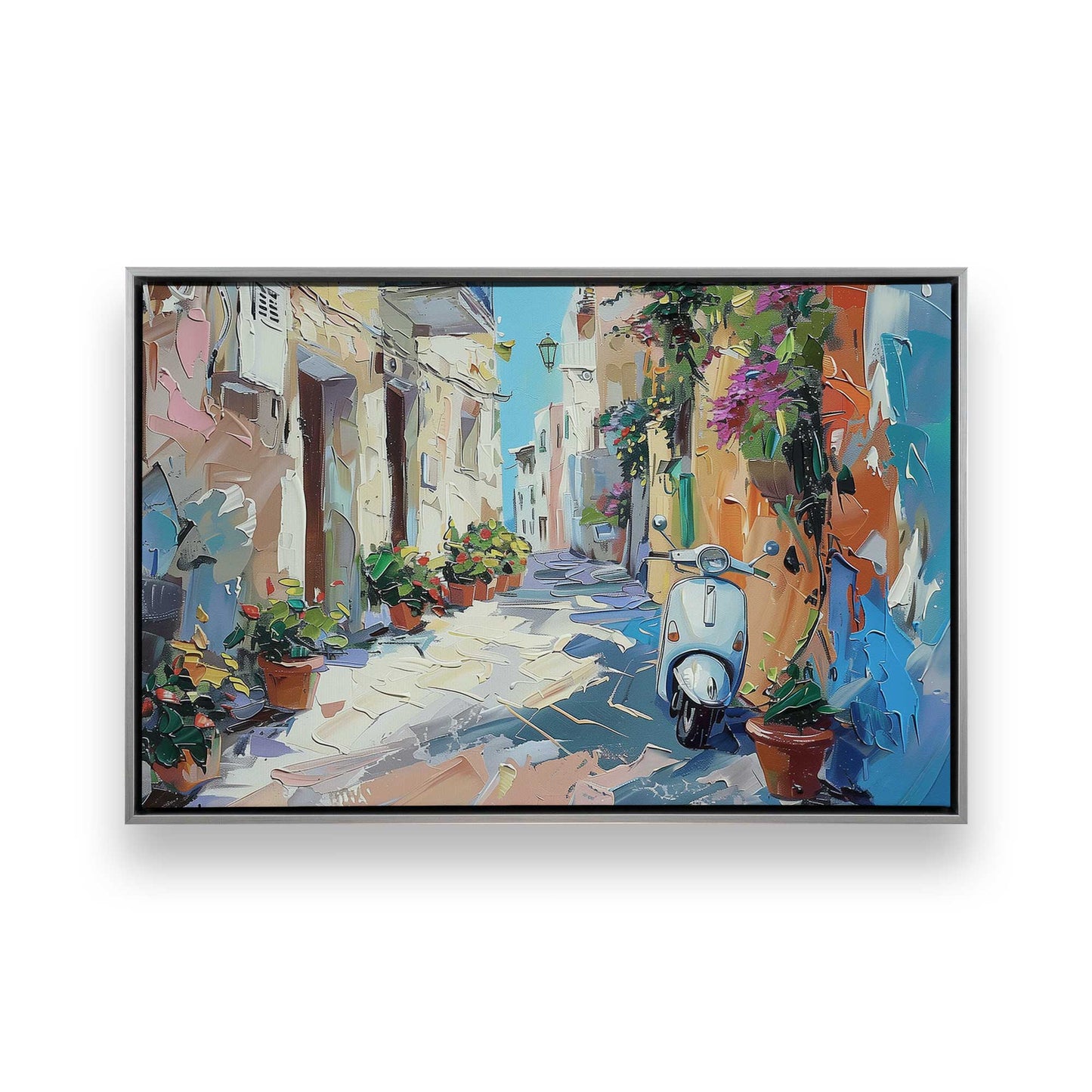 [Color:Polished Chrome], Picture of art in a Polished Chrome frame