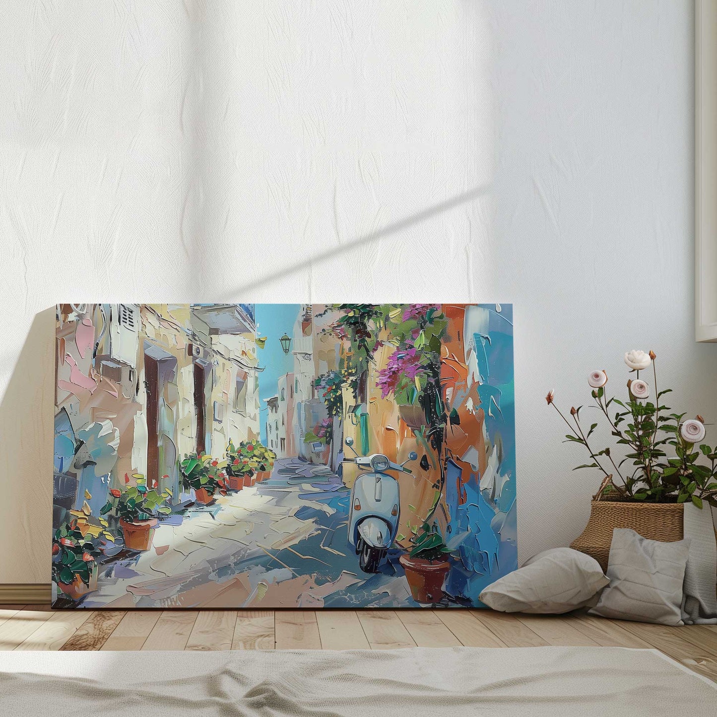 Picture of art in a room