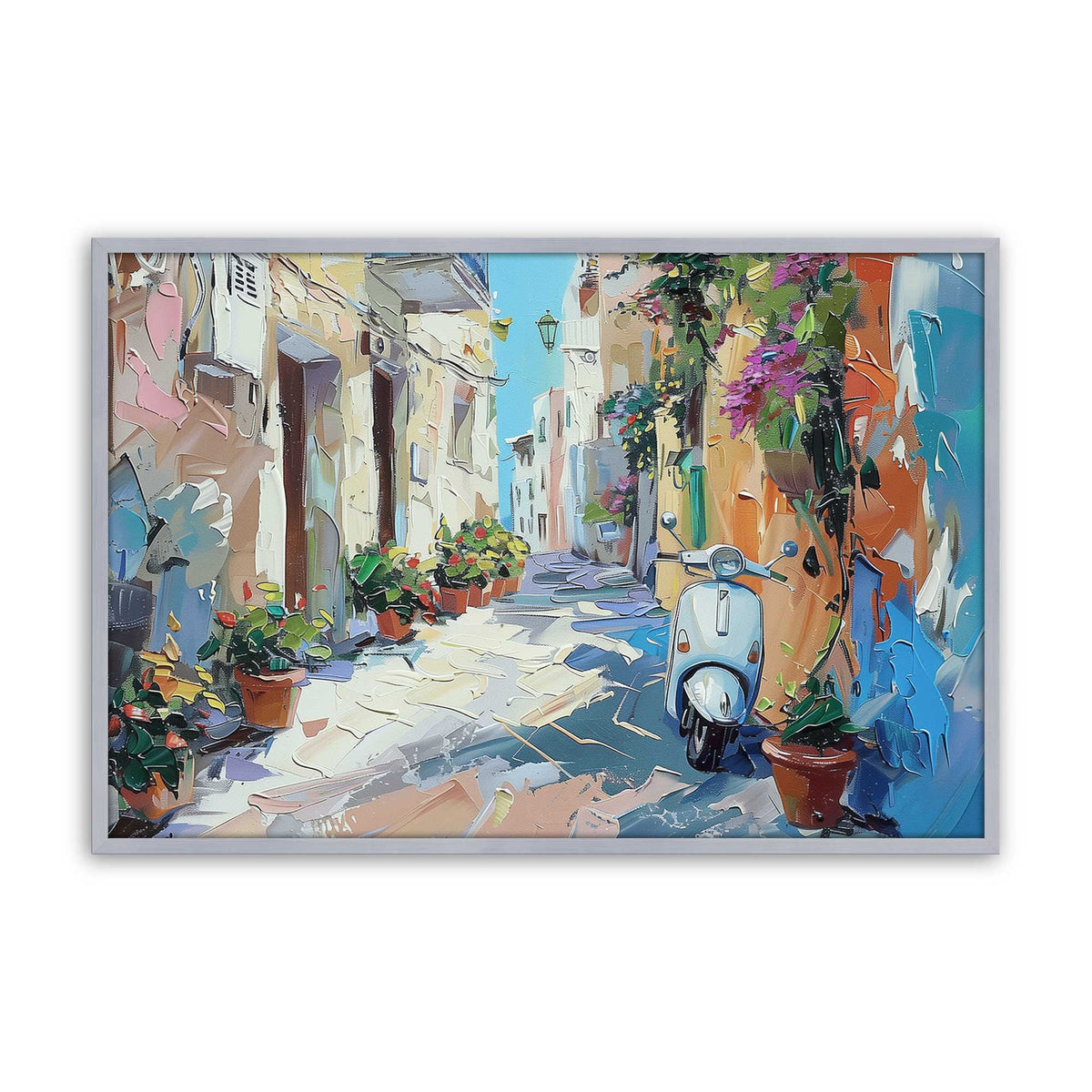 [Color:Polished Chrome], Picture of art in a Polished Chrome frame