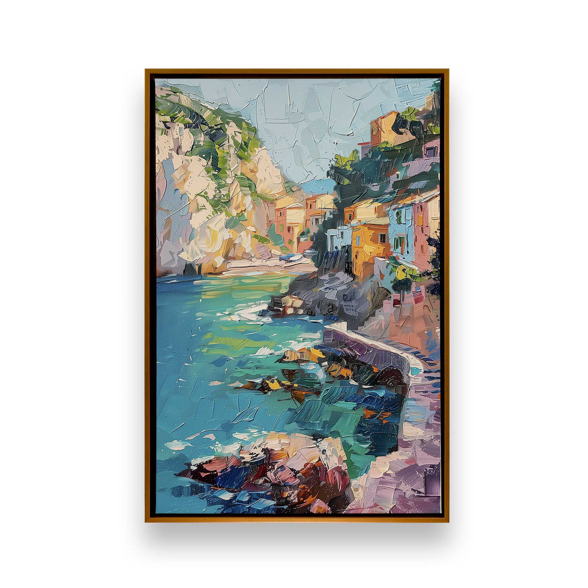 [Color:Polished Gold], Picture of art in a Polished Gold frame