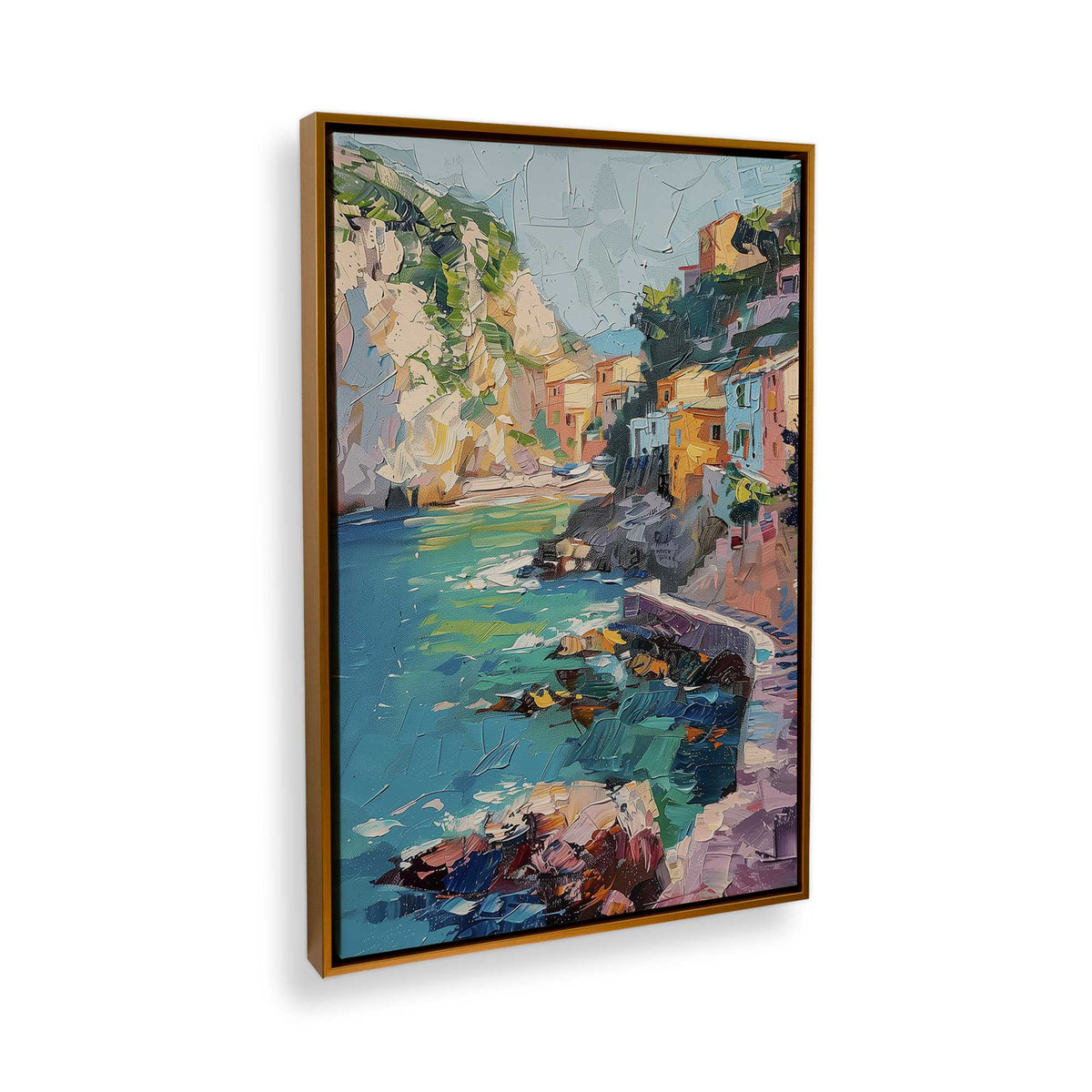 [Color:Polished Gold], Picture of the corner of the art
