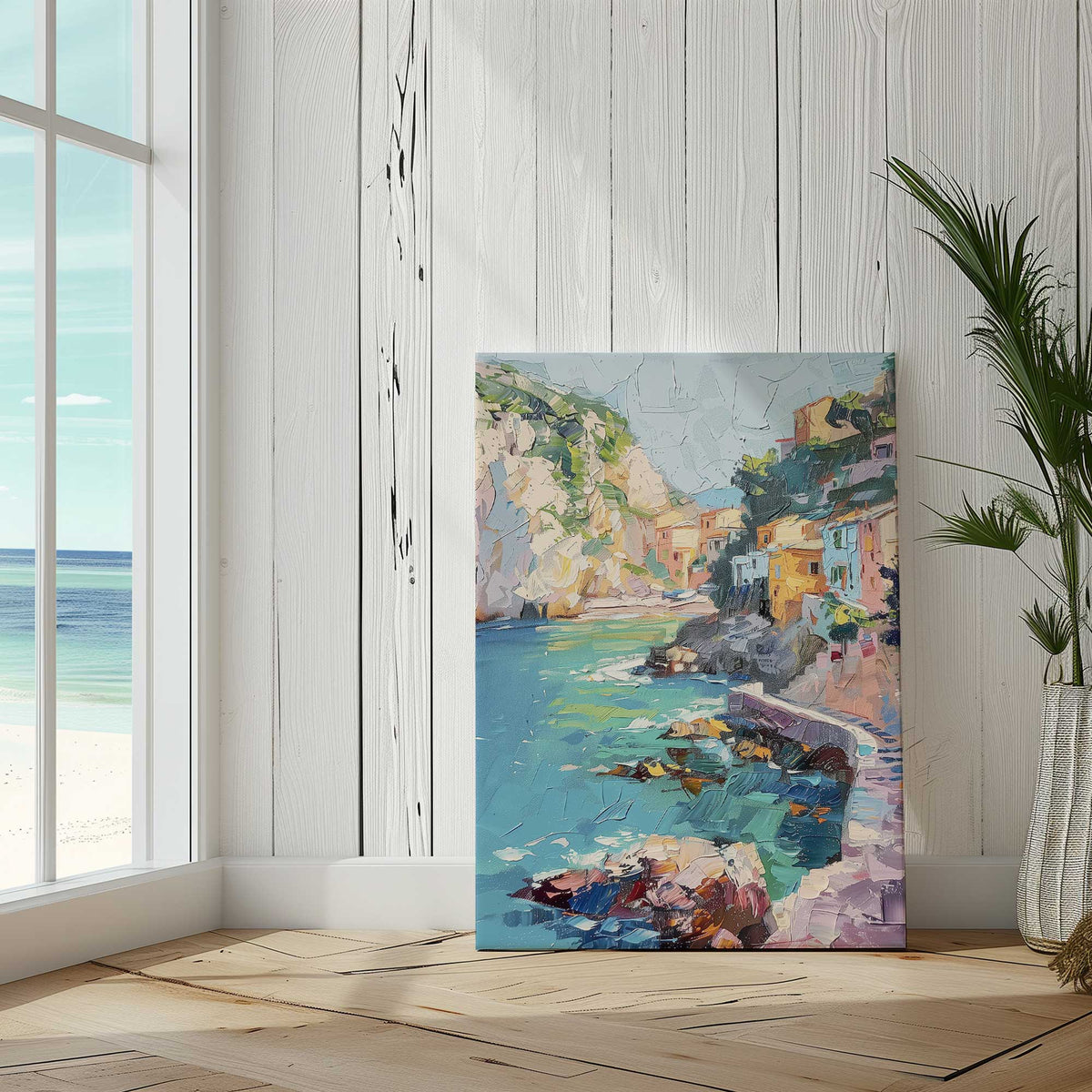 Picture of art in a room