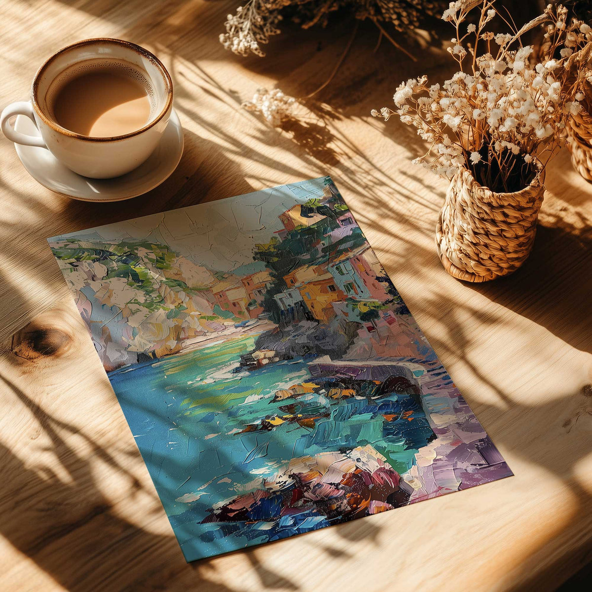 [Color:Rolled Print], Picture of close up of art