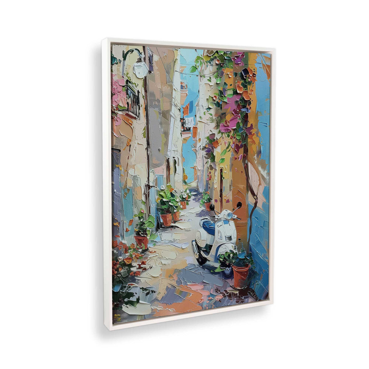 [Color:Opaque White], Picture of the corner of the art