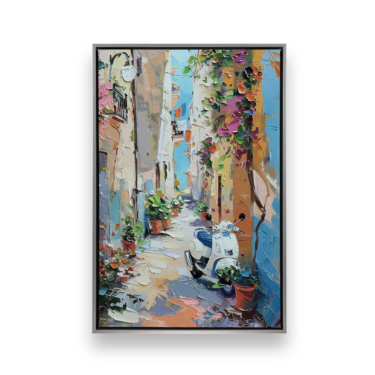 [Color:Polished Chrome], Picture of art in a Polished Chrome frame