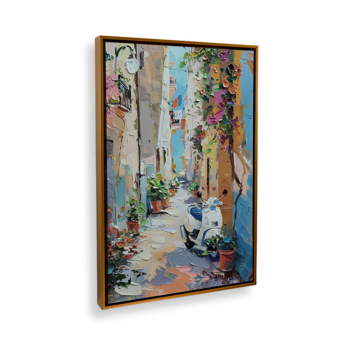 [Color:Polished Gold], Picture of the corner of the art