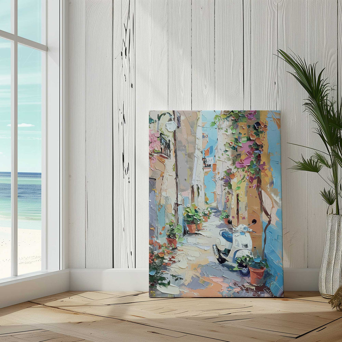 Picture of art in a room