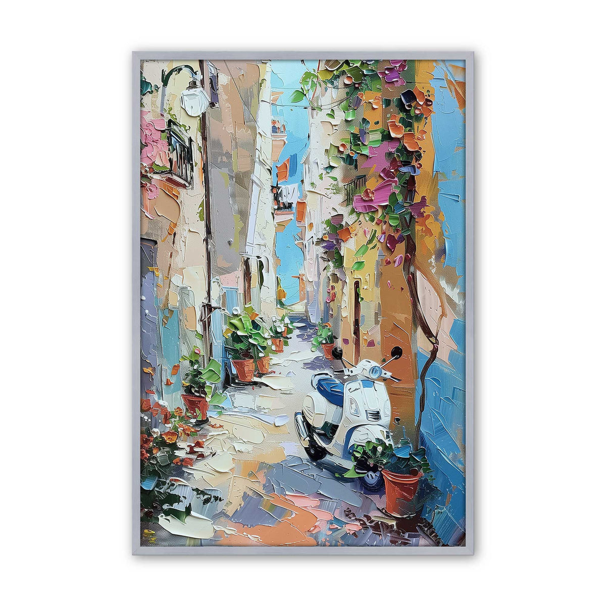 [Color:Polished Chrome], Picture of art in a Polished Chrome frame