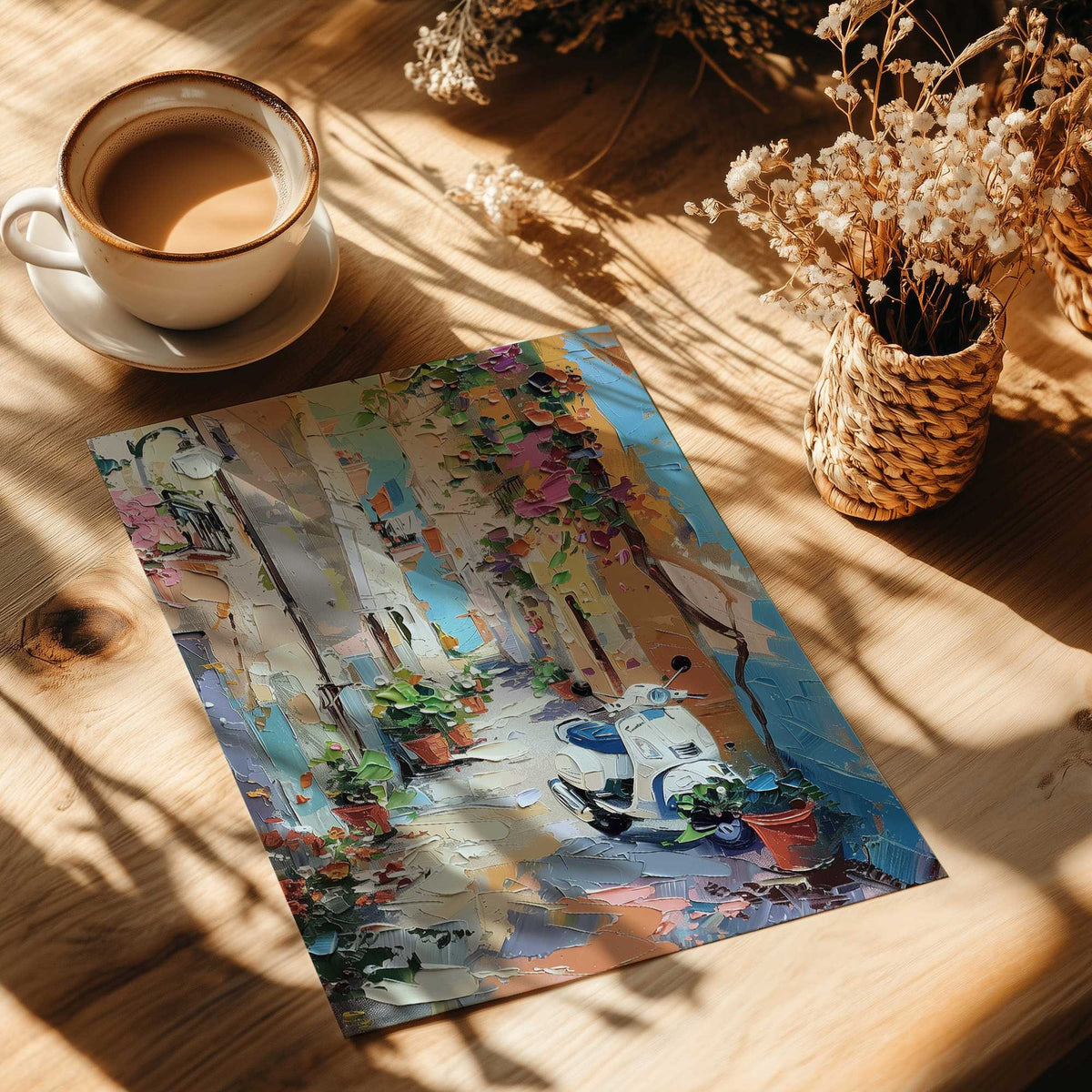 [Color:Rolled Print], Picture of close up of art