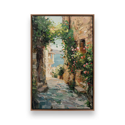 [Color:Walnut], Picture of art in a Walnut frame