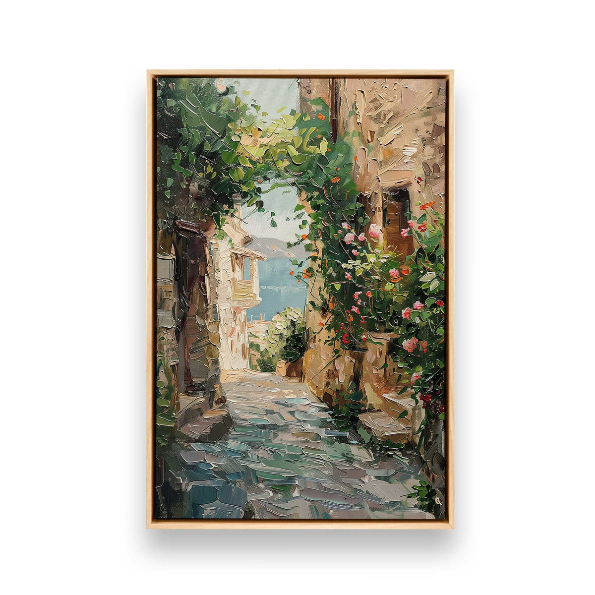 [Color:American Maple], Picture of art in a American Maple frame