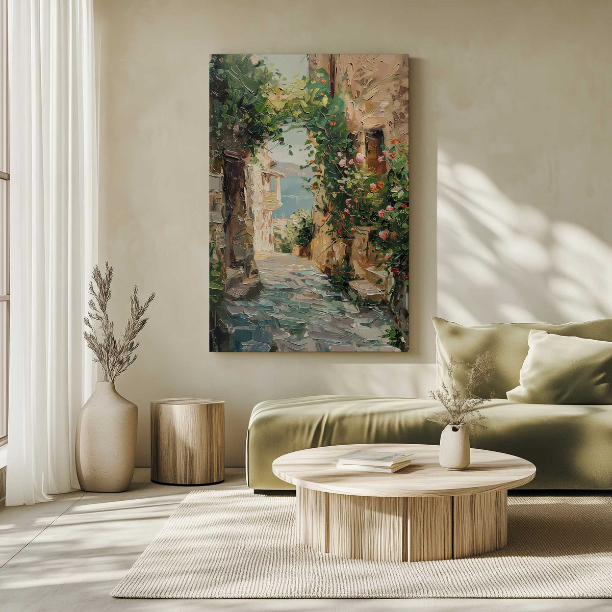 Picture of art in a room