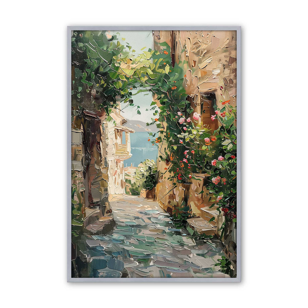 [Color:Polished Chrome], Picture of art in a Polished Chrome frame