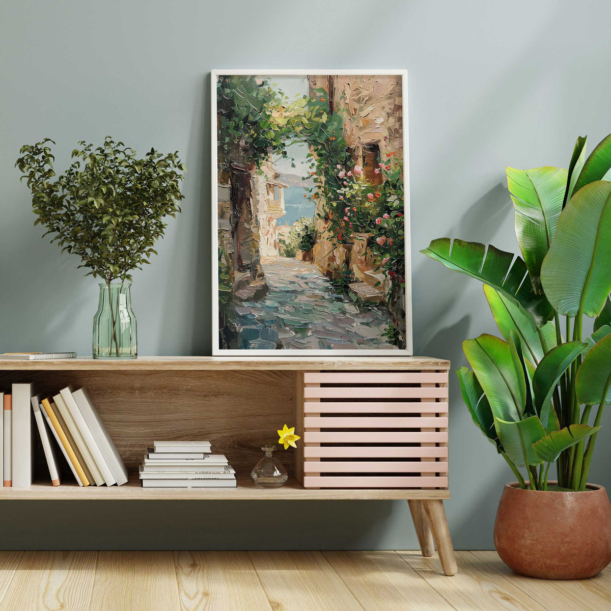 Picture of art in a room
