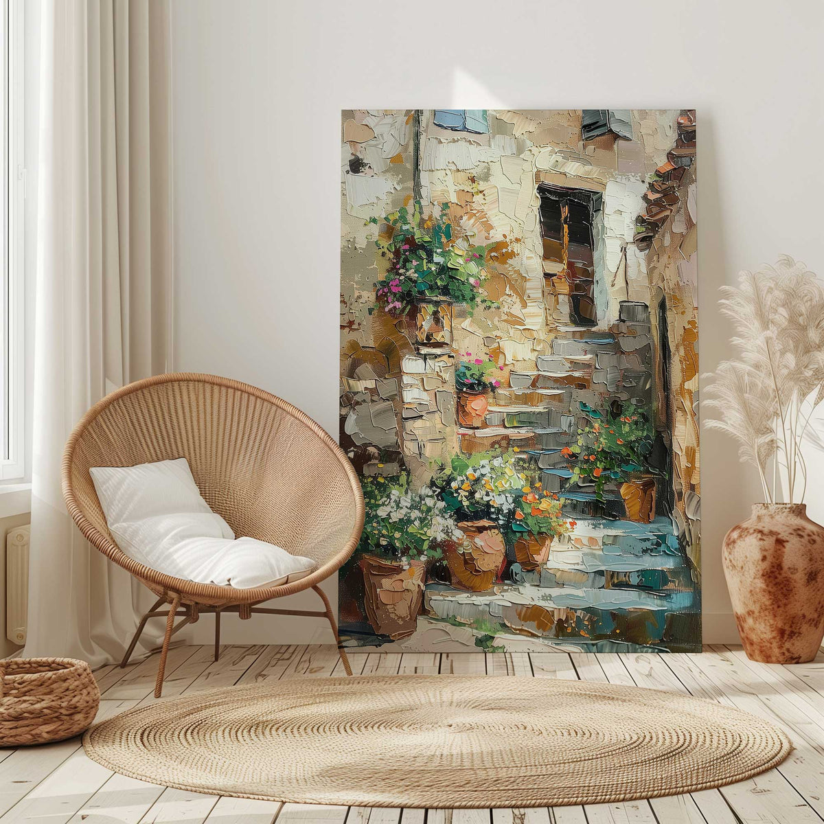 Picture of art in a room