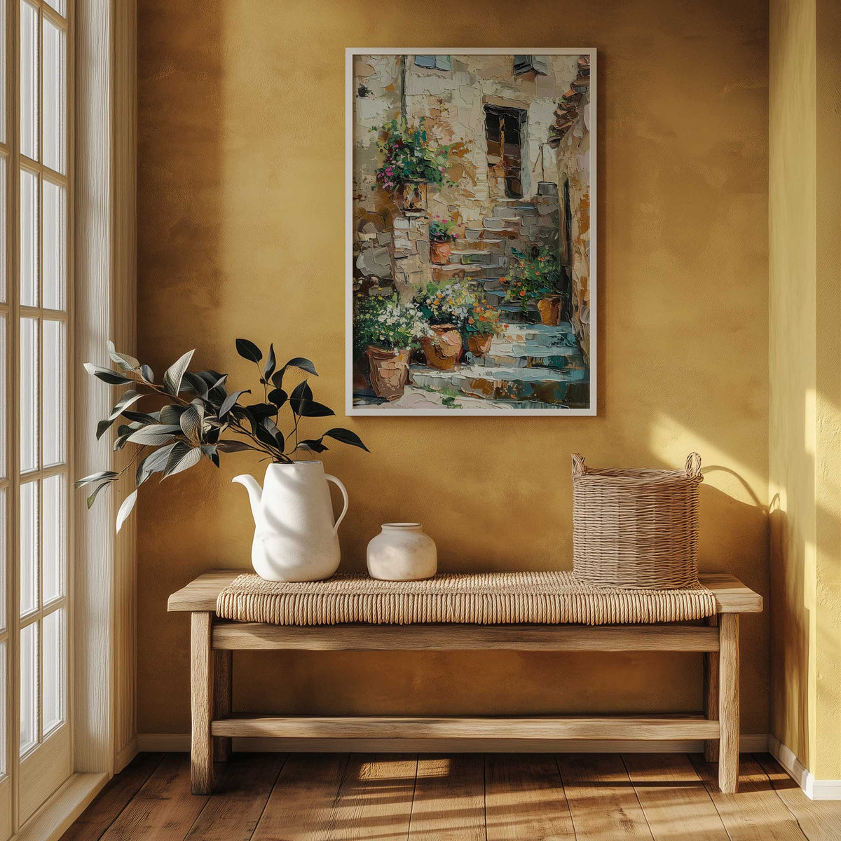 Picture of art in a room