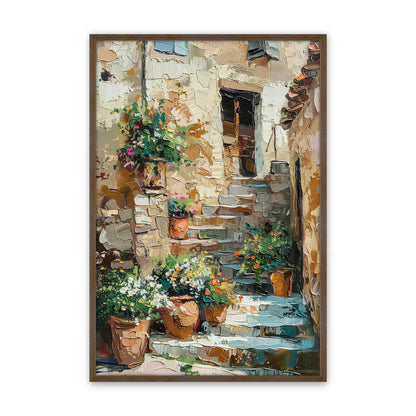 [Color:Walnut], Picture of art in a Polished Chrome frame