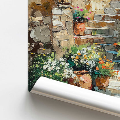 Garden Stair Whispers Print