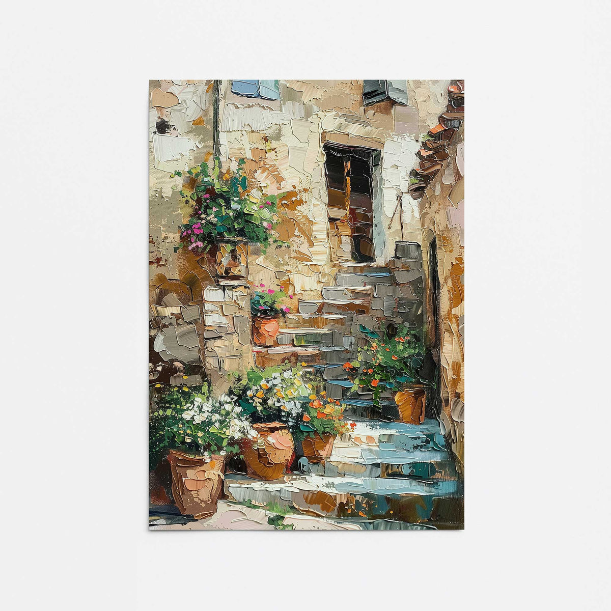 [Color:Rolled Print], Picture of close up of art