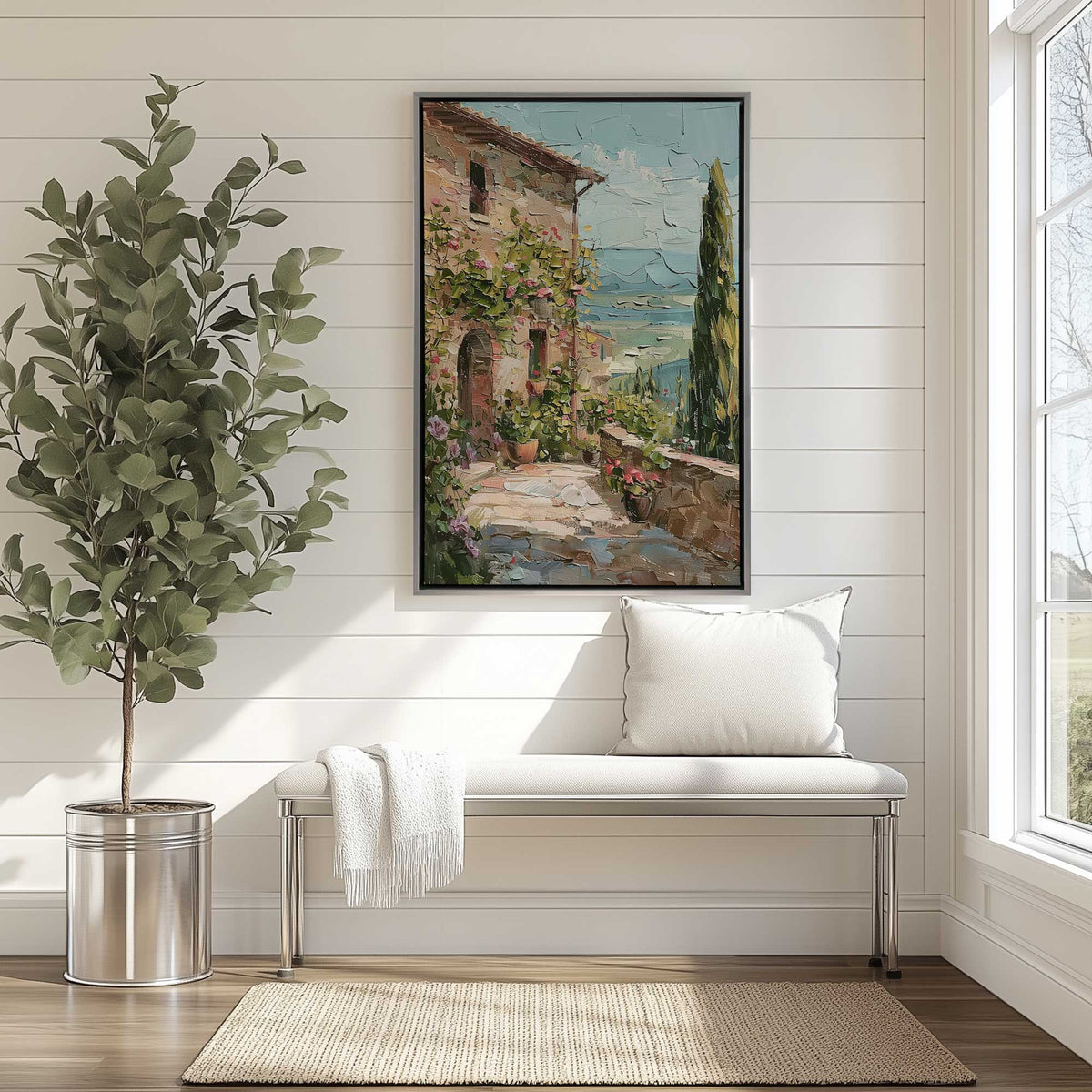 Picture of art in a room