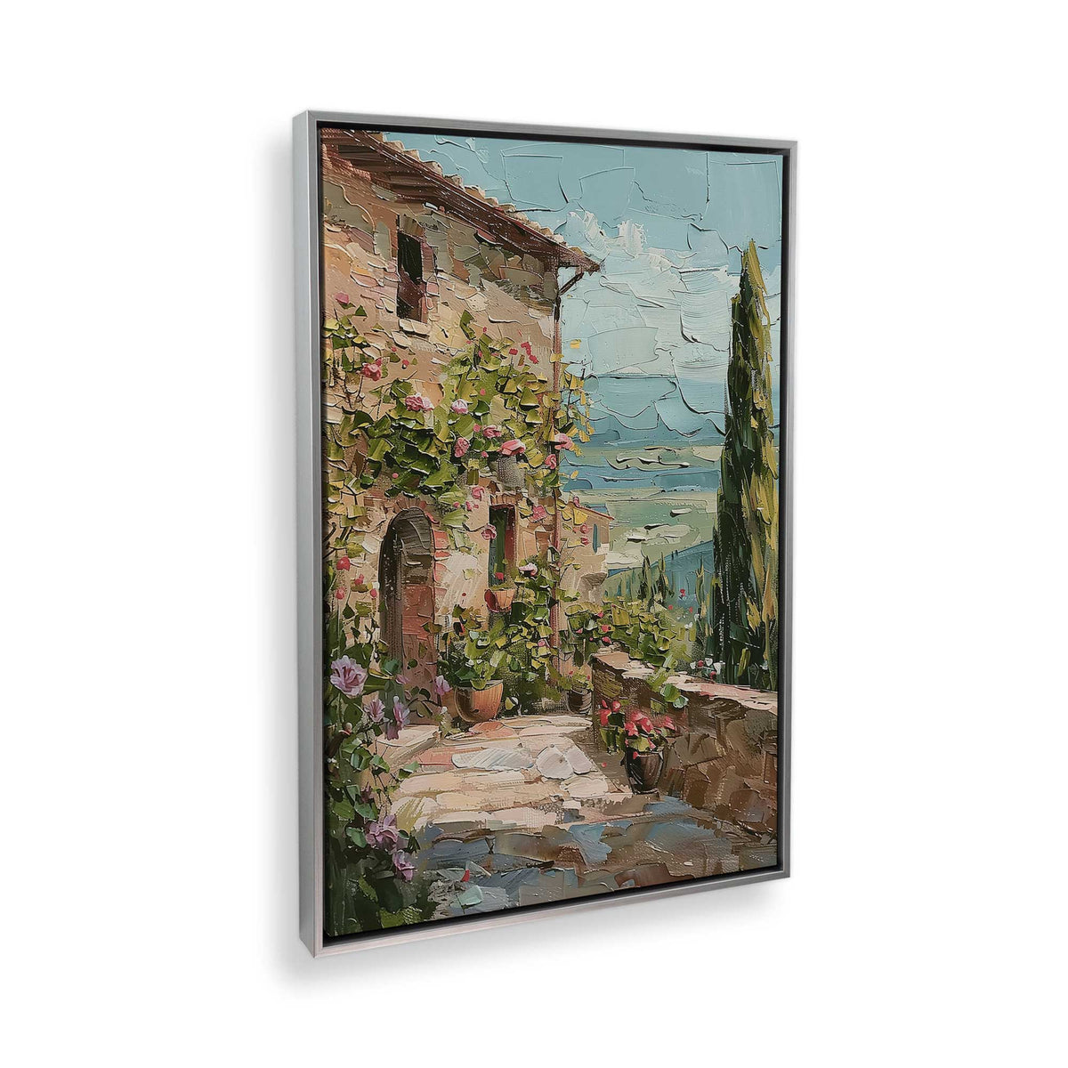 [Color:Polished Chrome], Picture of the corner of the art