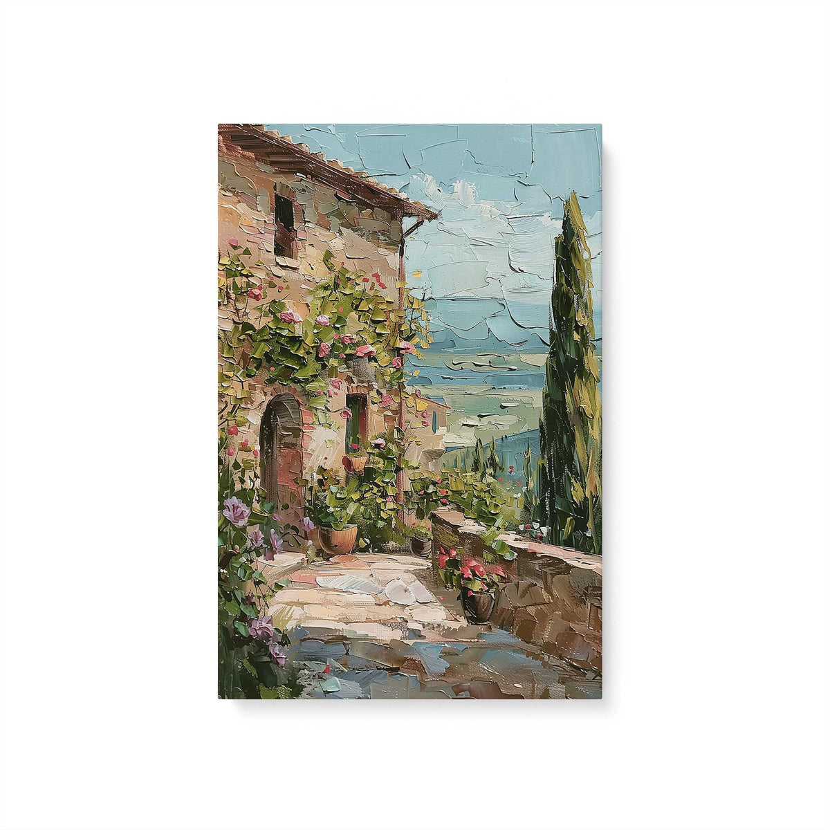 [Color:Stretched Canvas], Picture of art