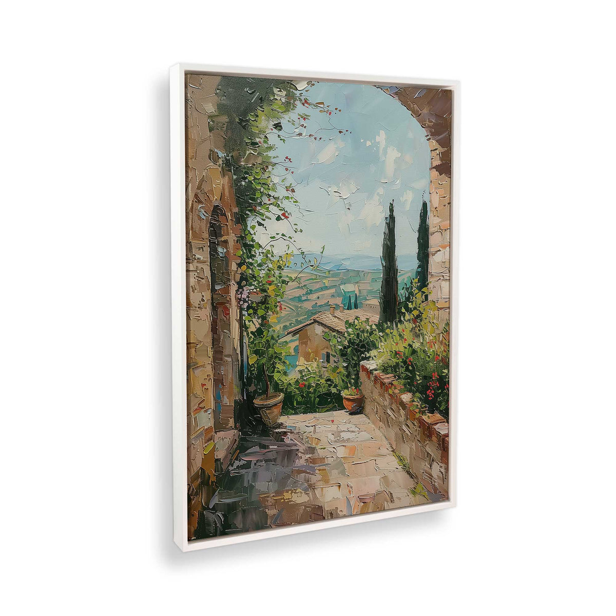 [Color:Opaque White], Picture of the corner of the art