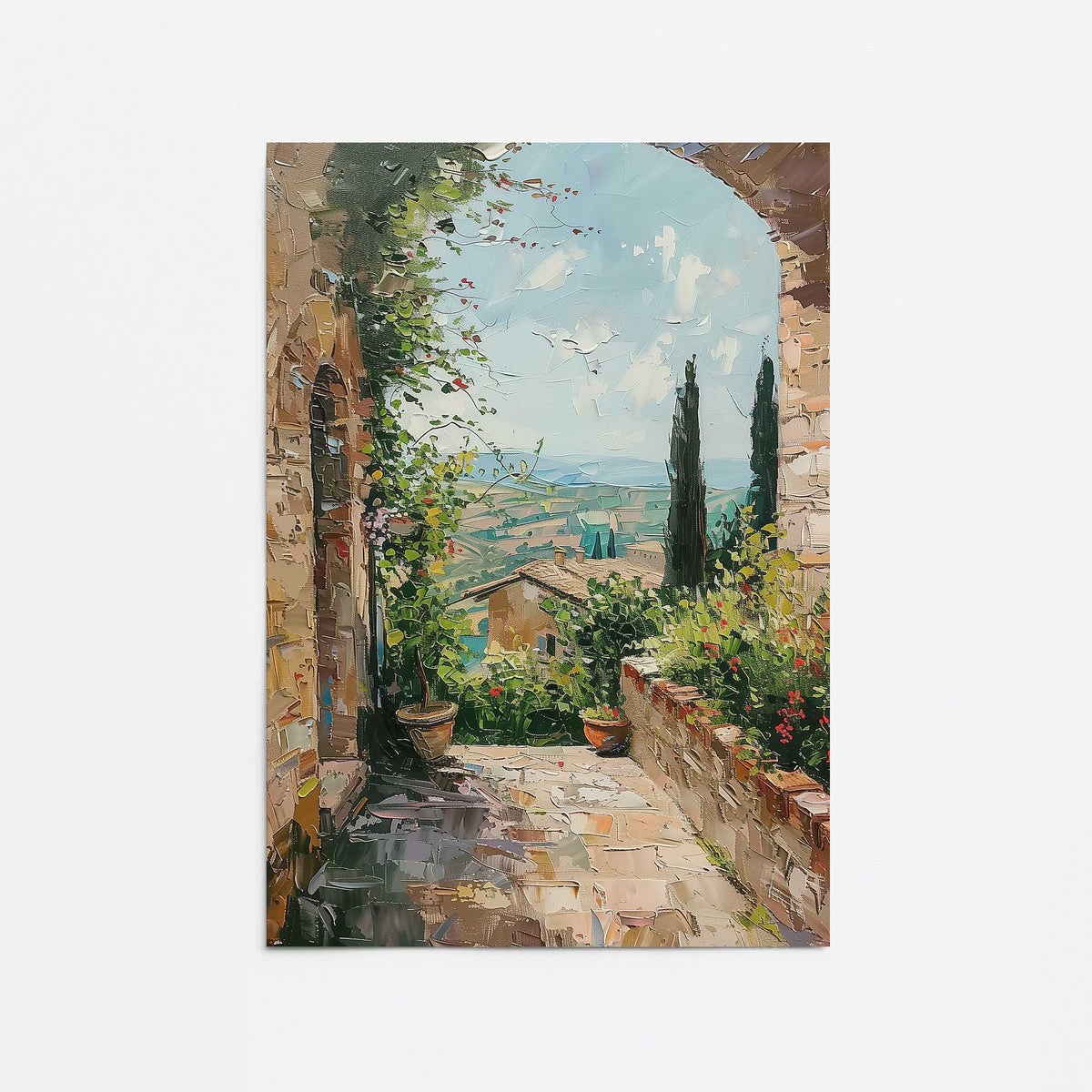 [Color:Rolled Print], Picture of close up of art